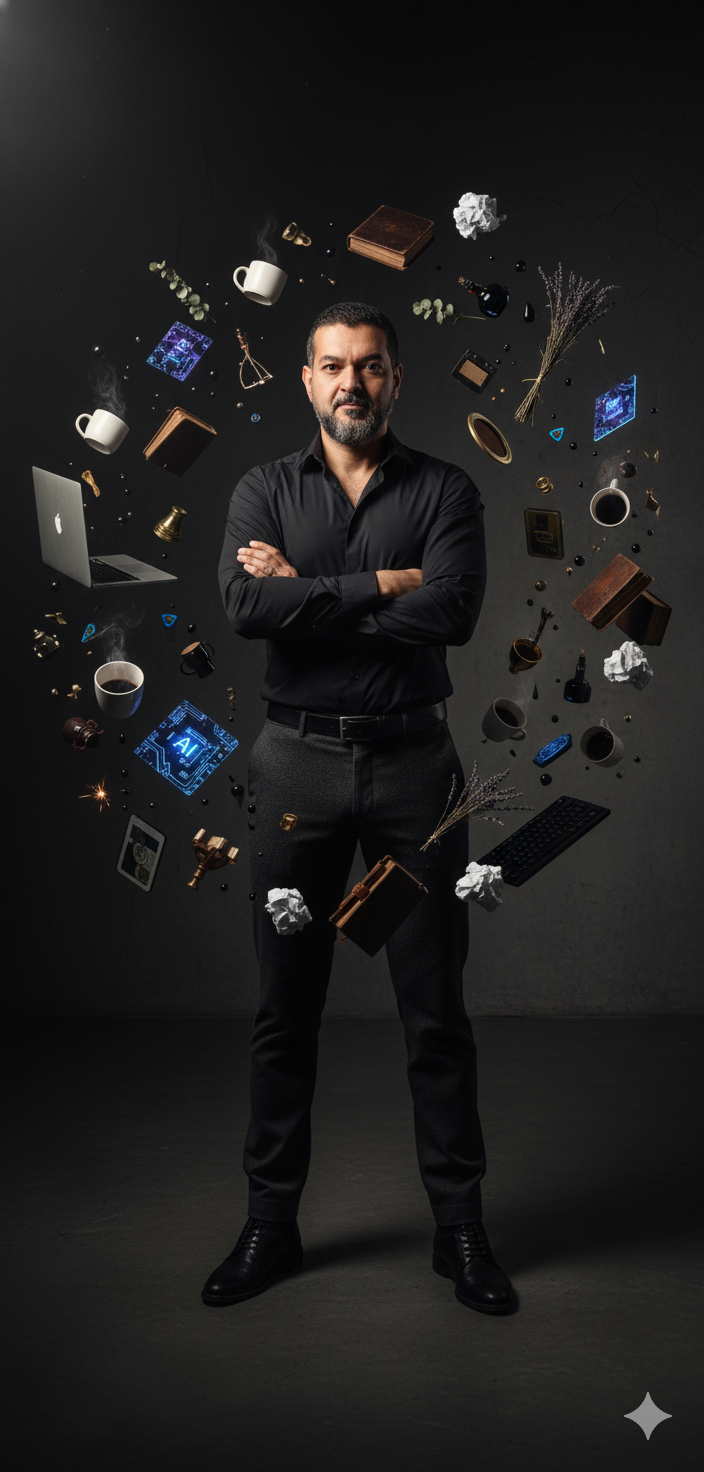 John Mosaad working